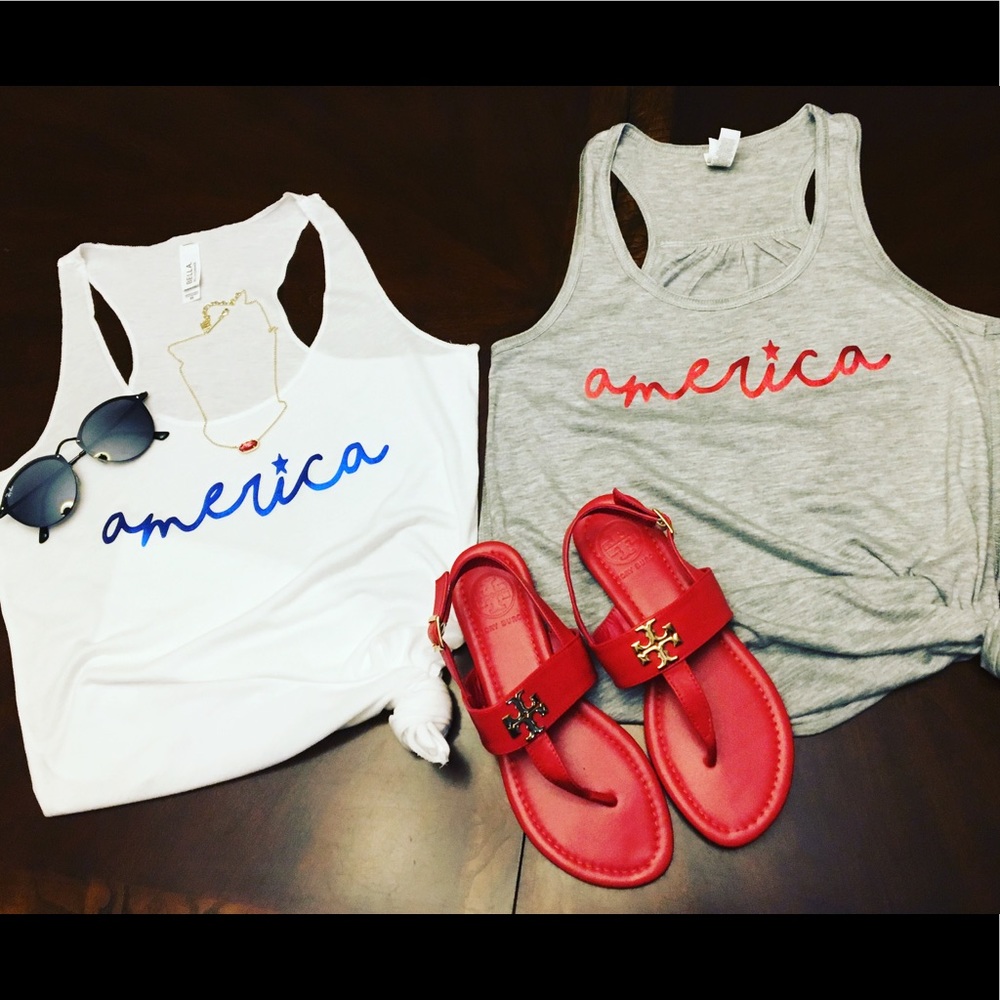 ❤️🤍💙Women’s America Tank 🇺🇸